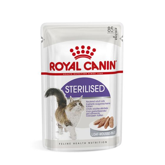 Royal Canin chat humide Sterilised en mousse 85g