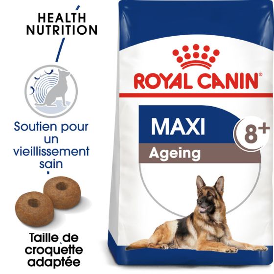Royal Canin dog SIZE N maxi Ageing 8+3kg (Délai 2 à 4 jours)