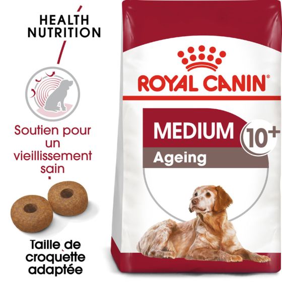 Royal Canin dog SIZE N medium Aging 10+ 15Kg (Delay 2 to 5 days)