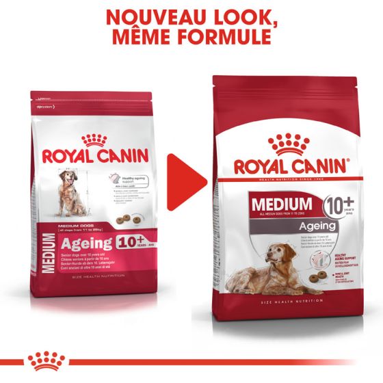 Royal Canin dog SIZE N medium Aging 10+ 15Kg (Delay 2 to 5 days)
