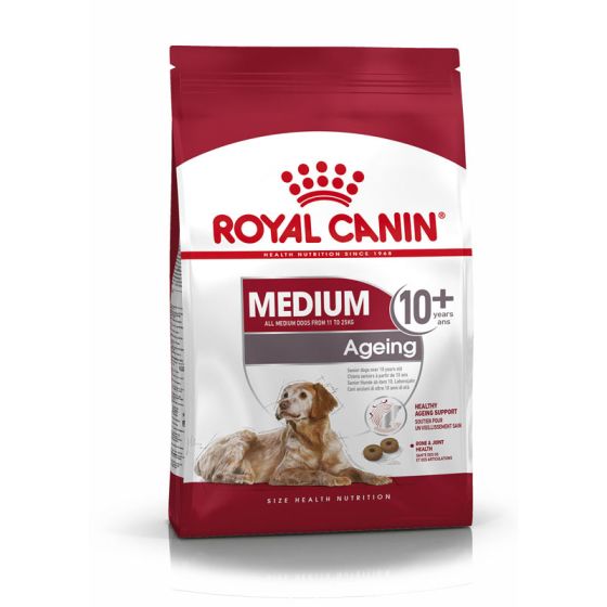 Royal Canin dog SIZE N medium Ageing 10+ 15Kg (Délai 2 a 5 jours)
