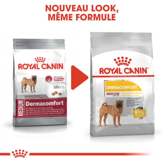 Royal Canin dog SIZE N medium Dermacomfort 12Kg