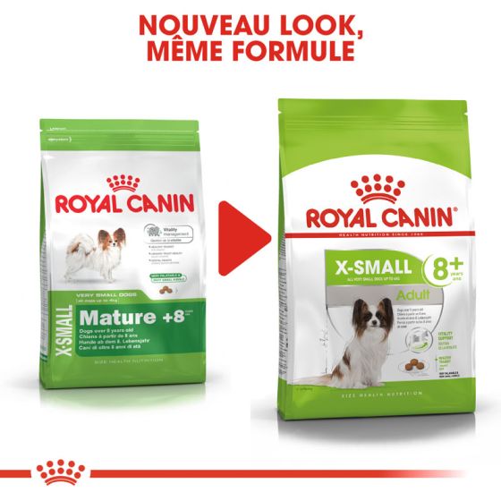 Royal Canin Dog SIZE N X-Small Mature+81.5Kg