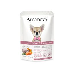 AMANOVA Dog Sachet Tasty Saumon Dinde 100gr