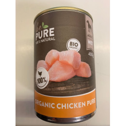BePure Dog Boite Organic Poulet 12x400gr