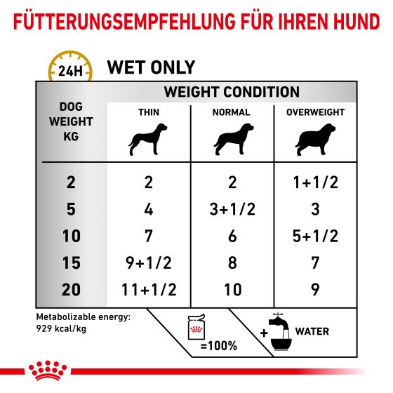 RC Vet Dog Urinary S/O in Gravy 4x12x100gr